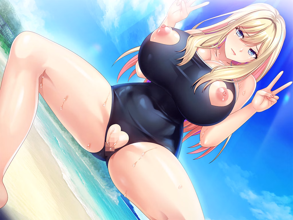 巨乳ヤンキーはボク専用マゾオナホ彼女〜田舎の浜辺でヤリまくる夏休み〜 画像4