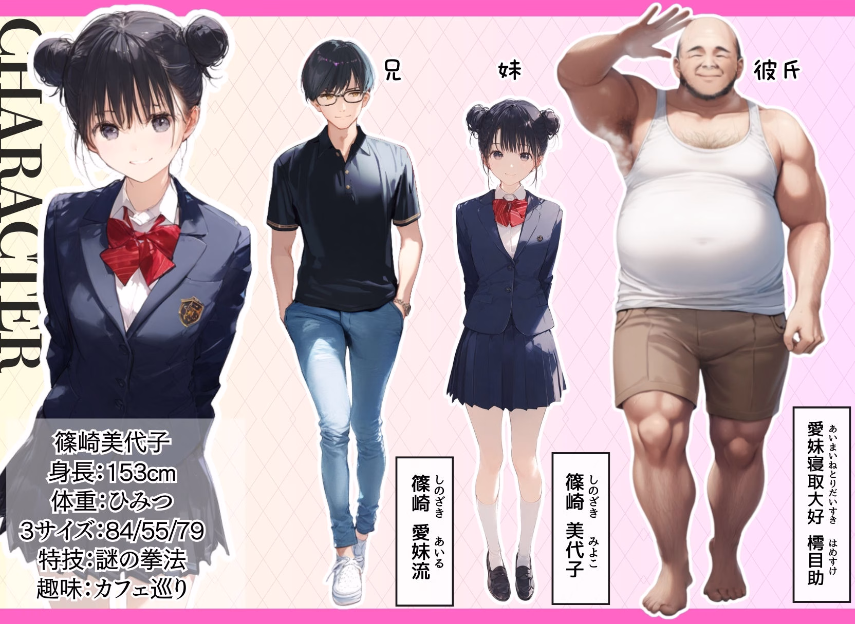 世界一かわいい俺の妹が突然連れてきた彼氏（おじさん）と超特濃種付けセックスをしていた件 画像1