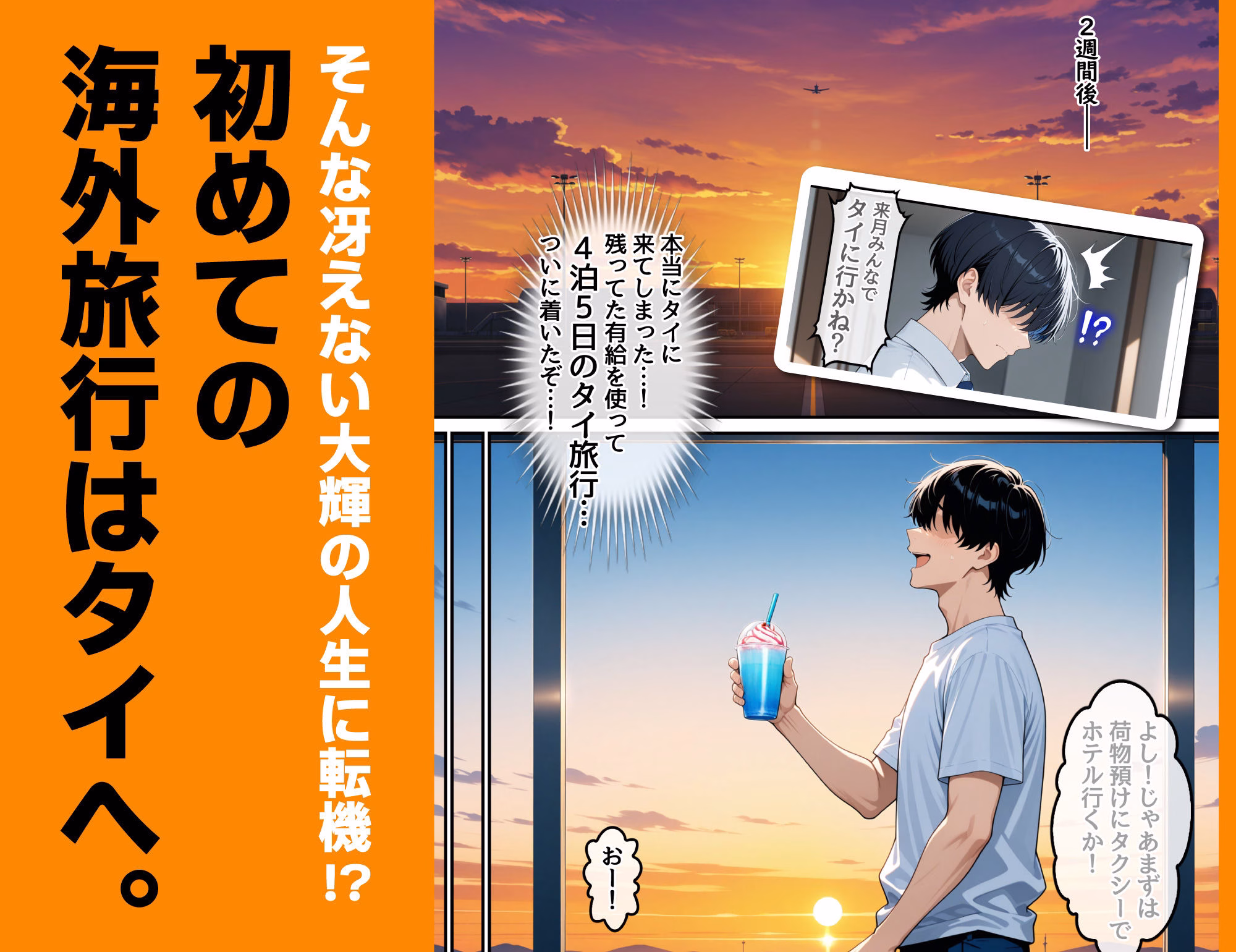 童貞の俺が海外旅行先で出会った褐色美女と国際結婚して子作りしまくる話1 画像2