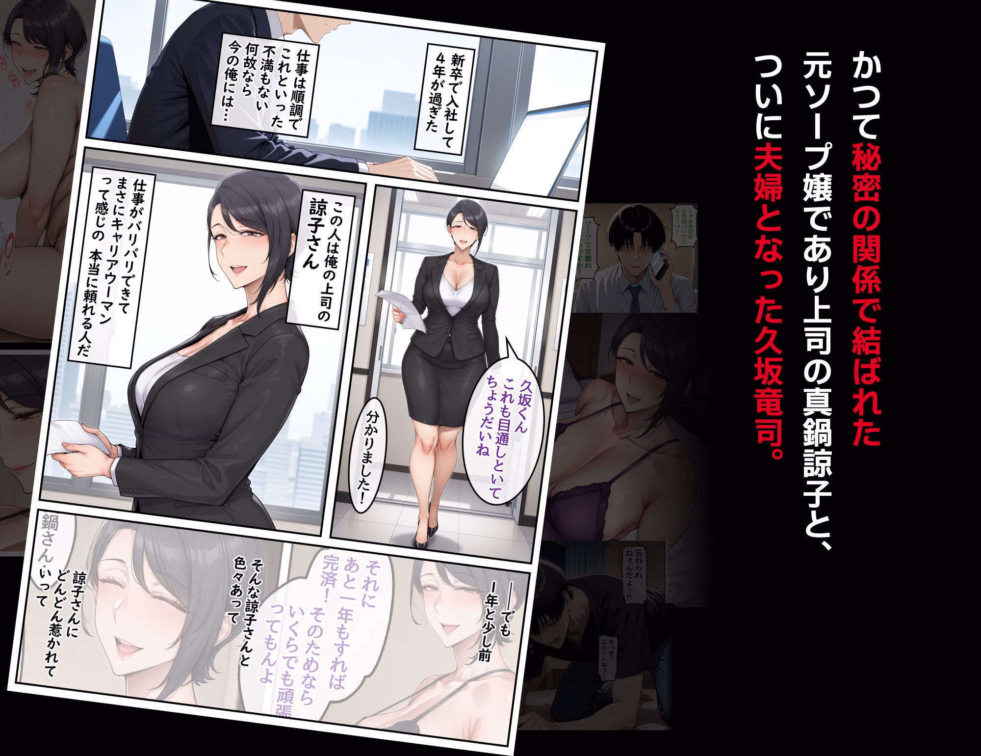 指名したソープ嬢がまさかの女上司だった件2 画像2