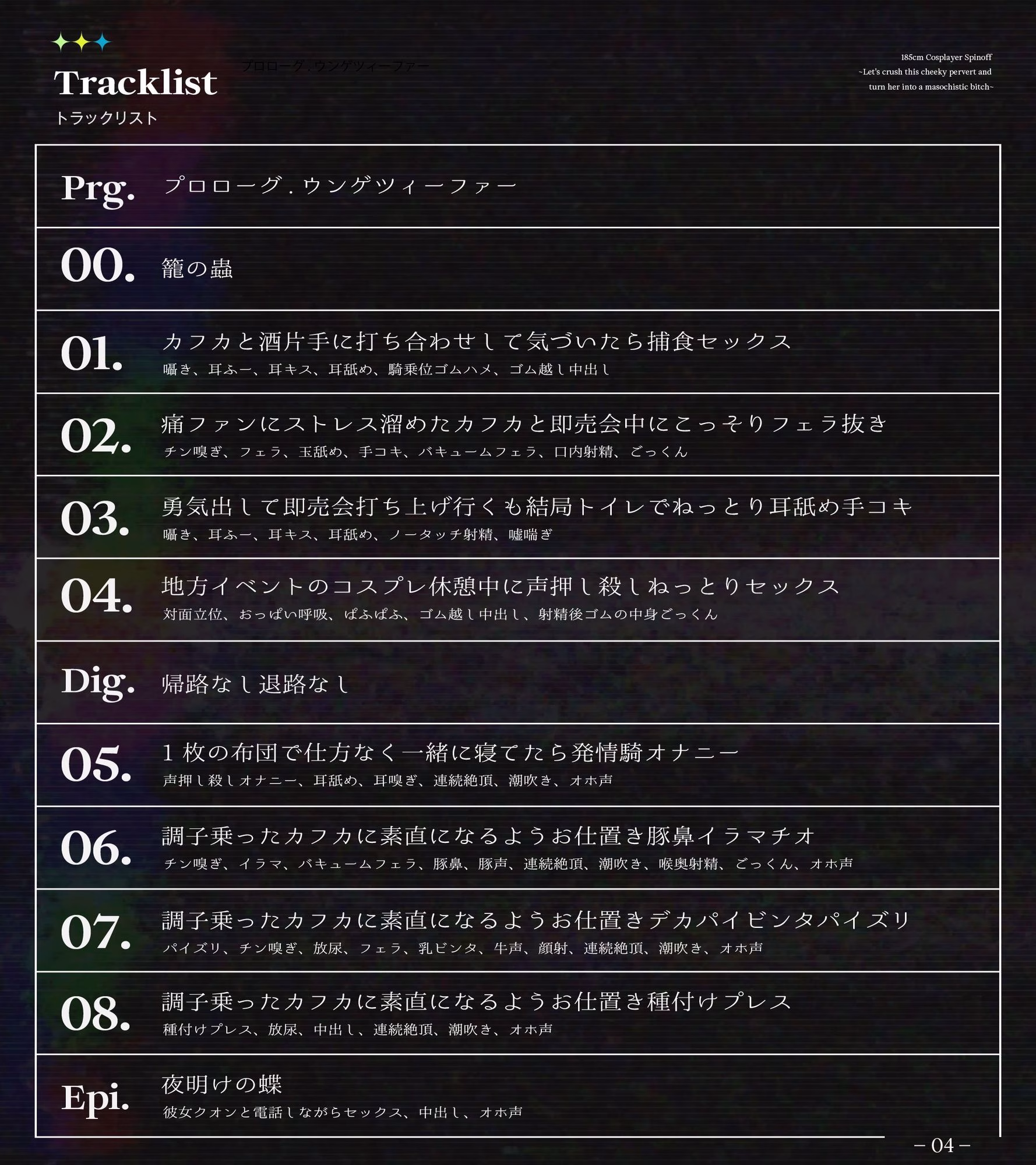 【長身女逆レ●プ→チン堕ち/ドスケベ事後差分イラスト】185cmコスプレイヤースピンオフ〜生意気なムッツリスケベはハメ潰してオホらせてマゾメスにしちまえ〜 画像5