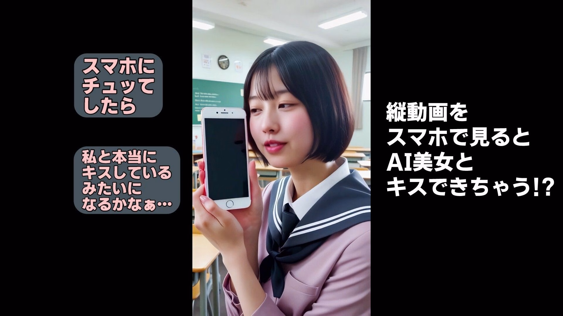 【動画】至福のベロキス中出しエッチ＆顔射！〜女子校生と女教師〜 画像4