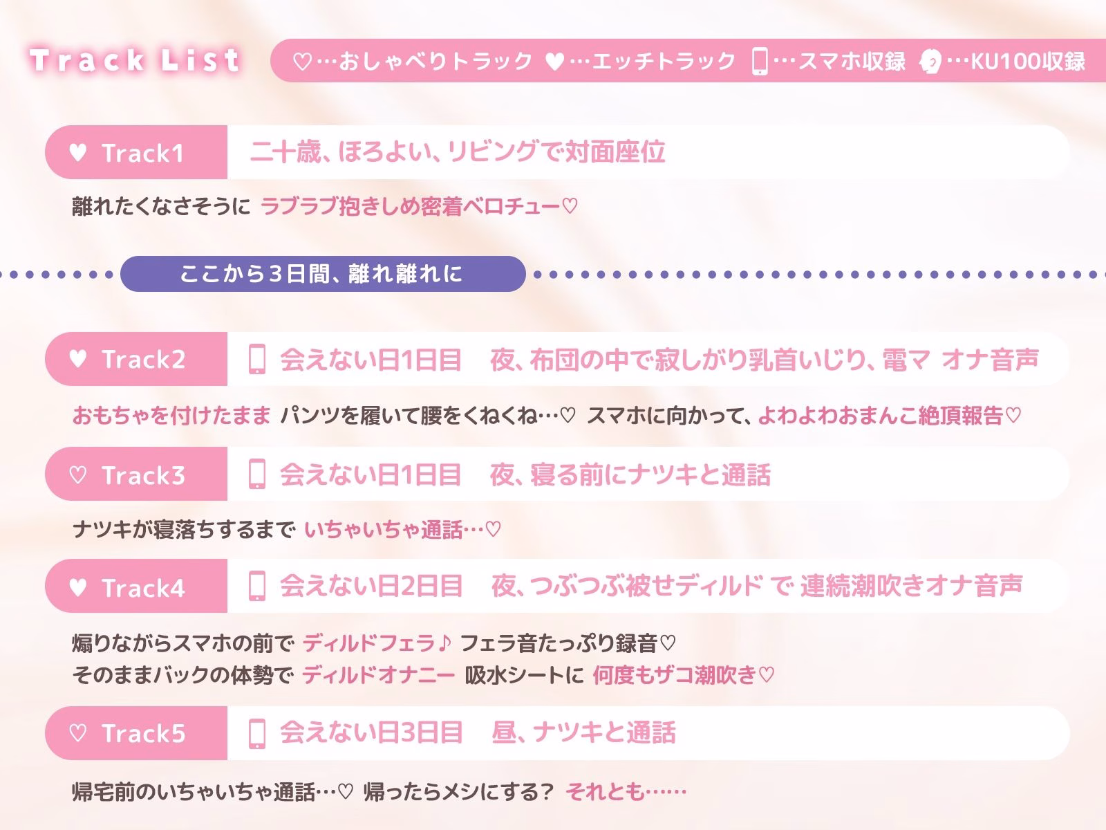 【生スマホ収録】生意気ナツキ（20）性欲増長中♪ 〜出先で届く、ボーイッシュ彼女の生オナ音声♪ 寝バックで仕返し、低イキボイス強●録音♪〜 画像5