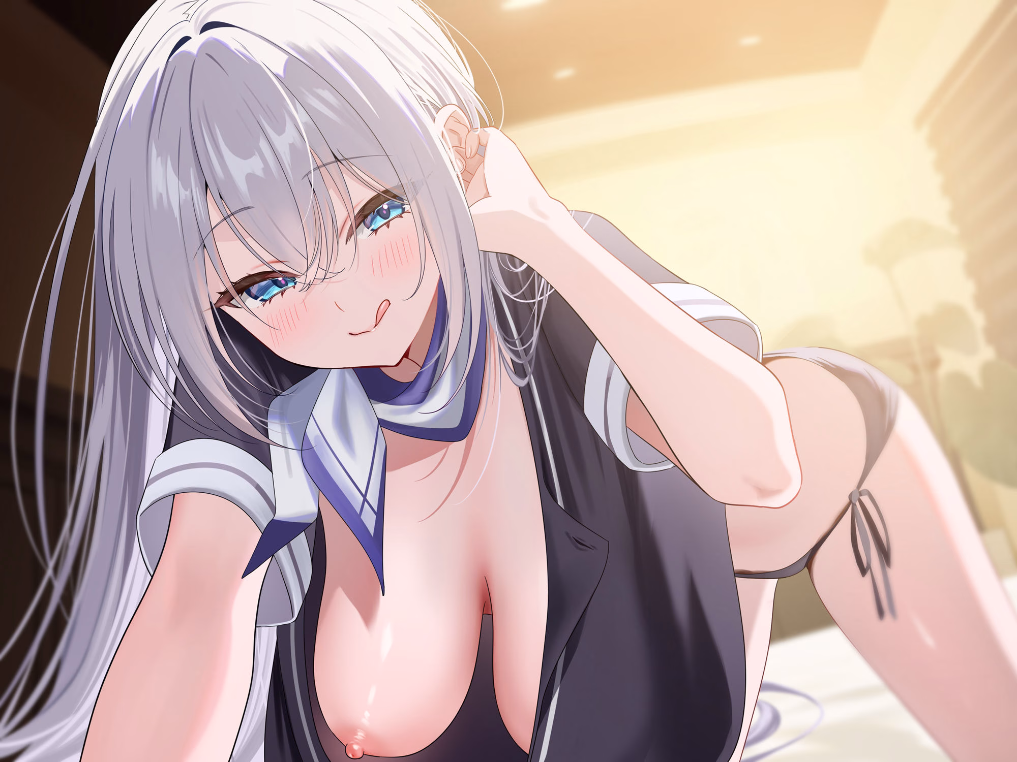【耳舐め特化】腰ヘコ耳エステ《姫乙女ユリカのラブ吐息》  〜ずぅ〜と密着して耳奥を舐め回しながらエッチまでしてくれるセラピスト〜 画像5