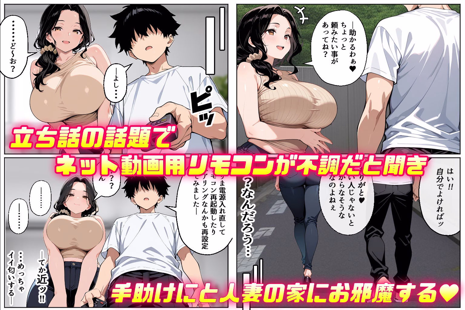 【沼らせ妻】距離感バグった人妻に沼らされる男の話 画像5