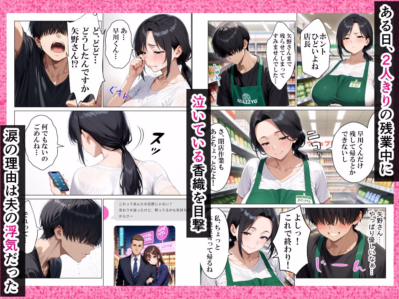 本気で好きになったバイト先の人妻を寝取って壊れるまで中出しセックスした話 画像3