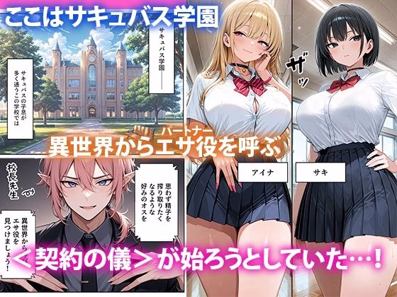 サキュバスJ◯ ギャルの専属エサ役になりました 画像1