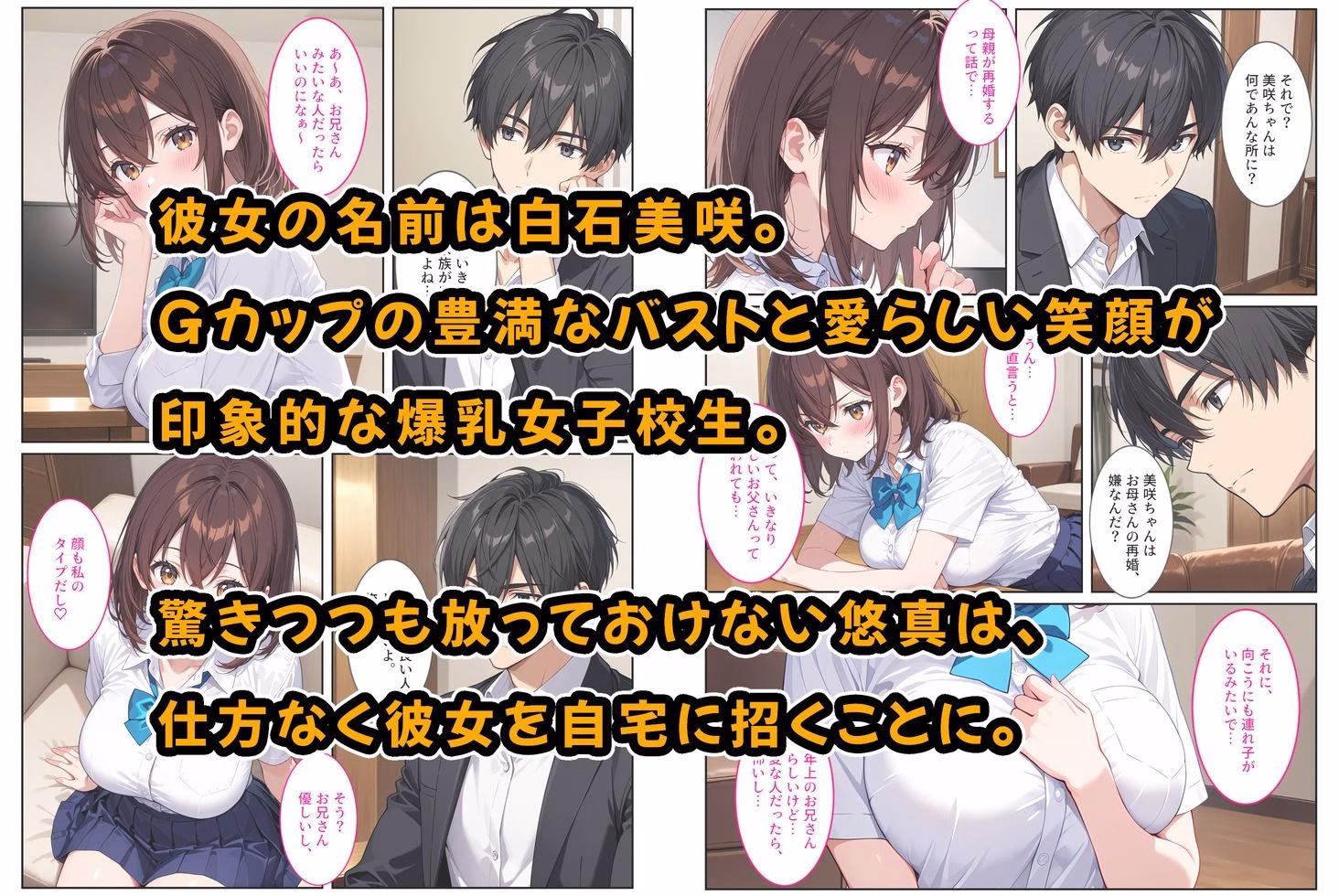 夜の公園で爆乳女子校生を拾ったら… 画像3