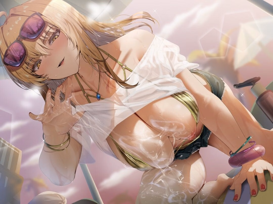 【期間限定99円/2時間】爆乳ギャルお姉さんの暮らす海辺の地元へ戻った3日間〜全肯定ぬるぬるパイズリで癒されて〜【KU100】 画像4