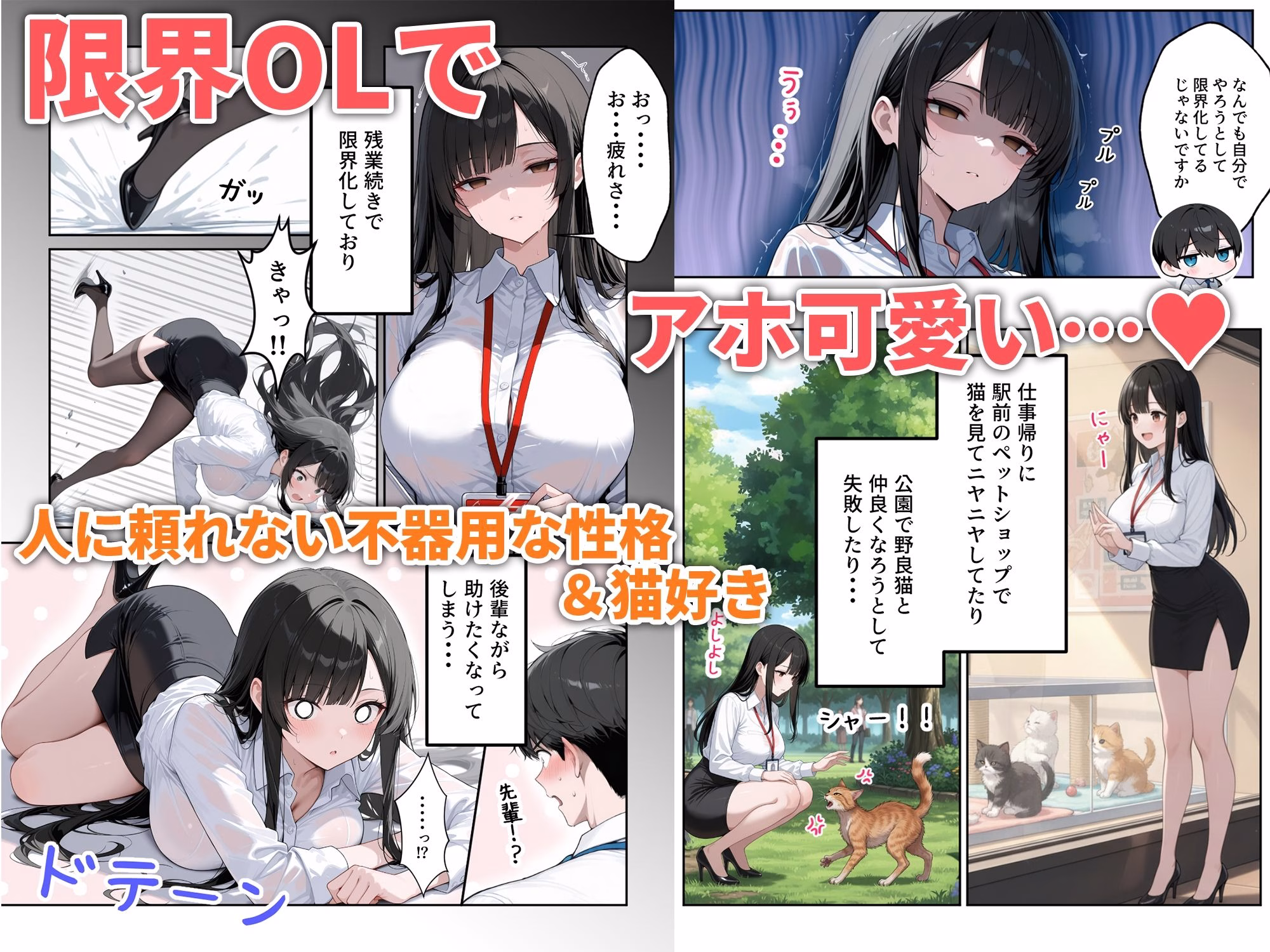 先輩えっち クール系なのにアホ可愛い女上司をお持ち帰りした話 画像2