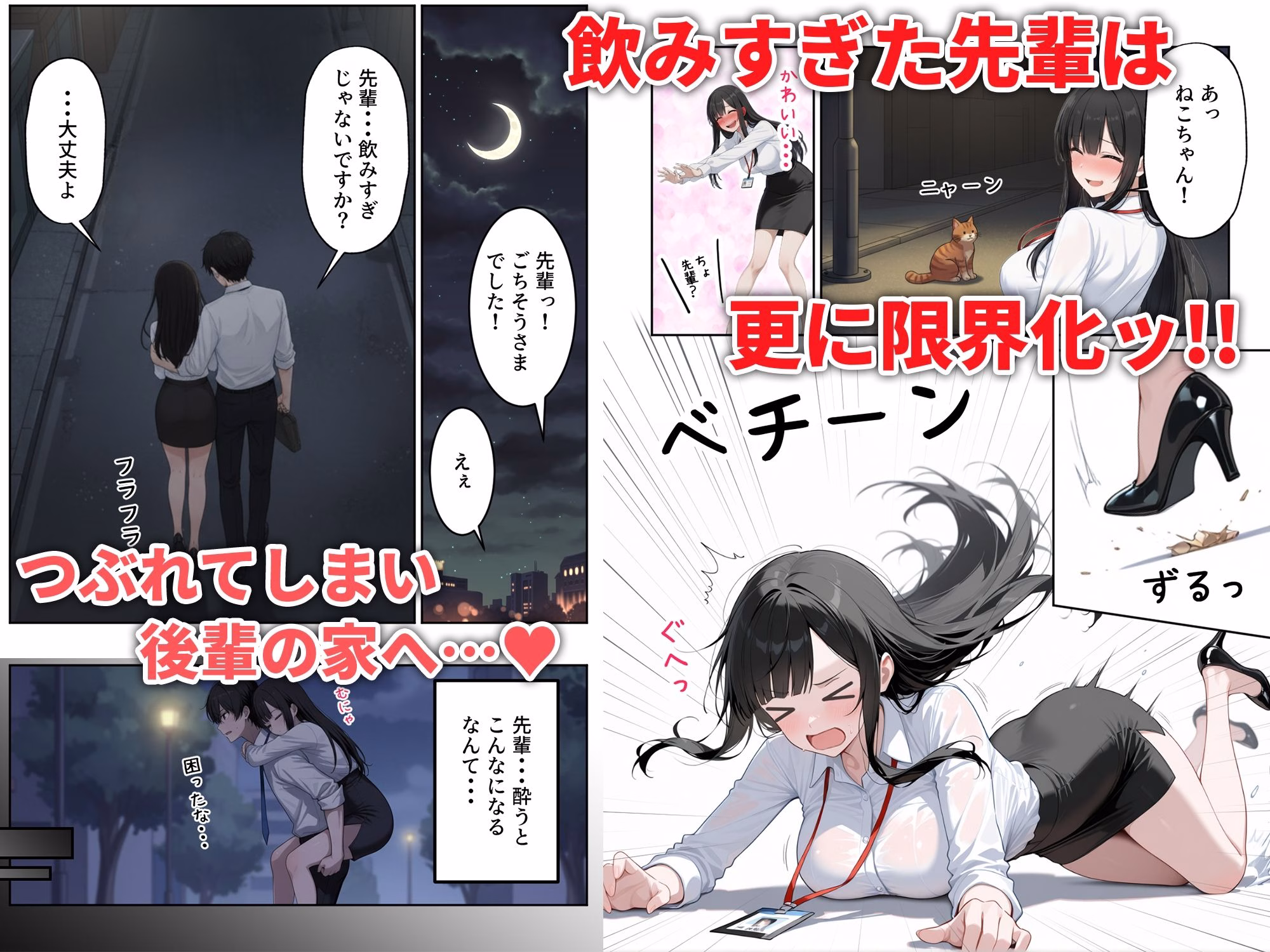 先輩えっち クール系なのにアホ可愛い女上司をお持ち帰りした話 画像5