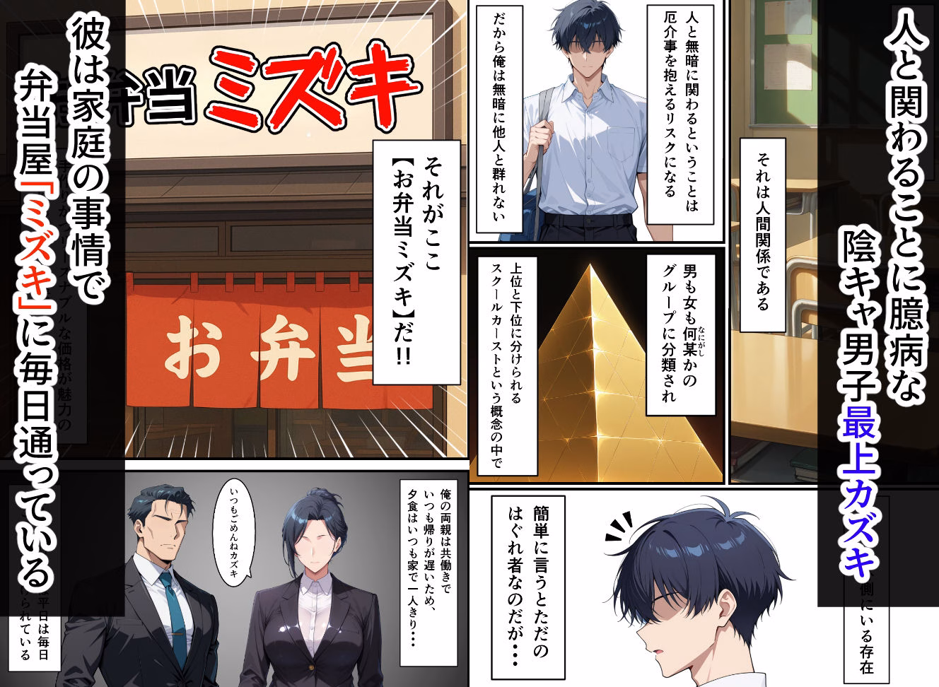 毎日通っている弁当屋の娘が同じクラスの黒ギャルだった話 画像1