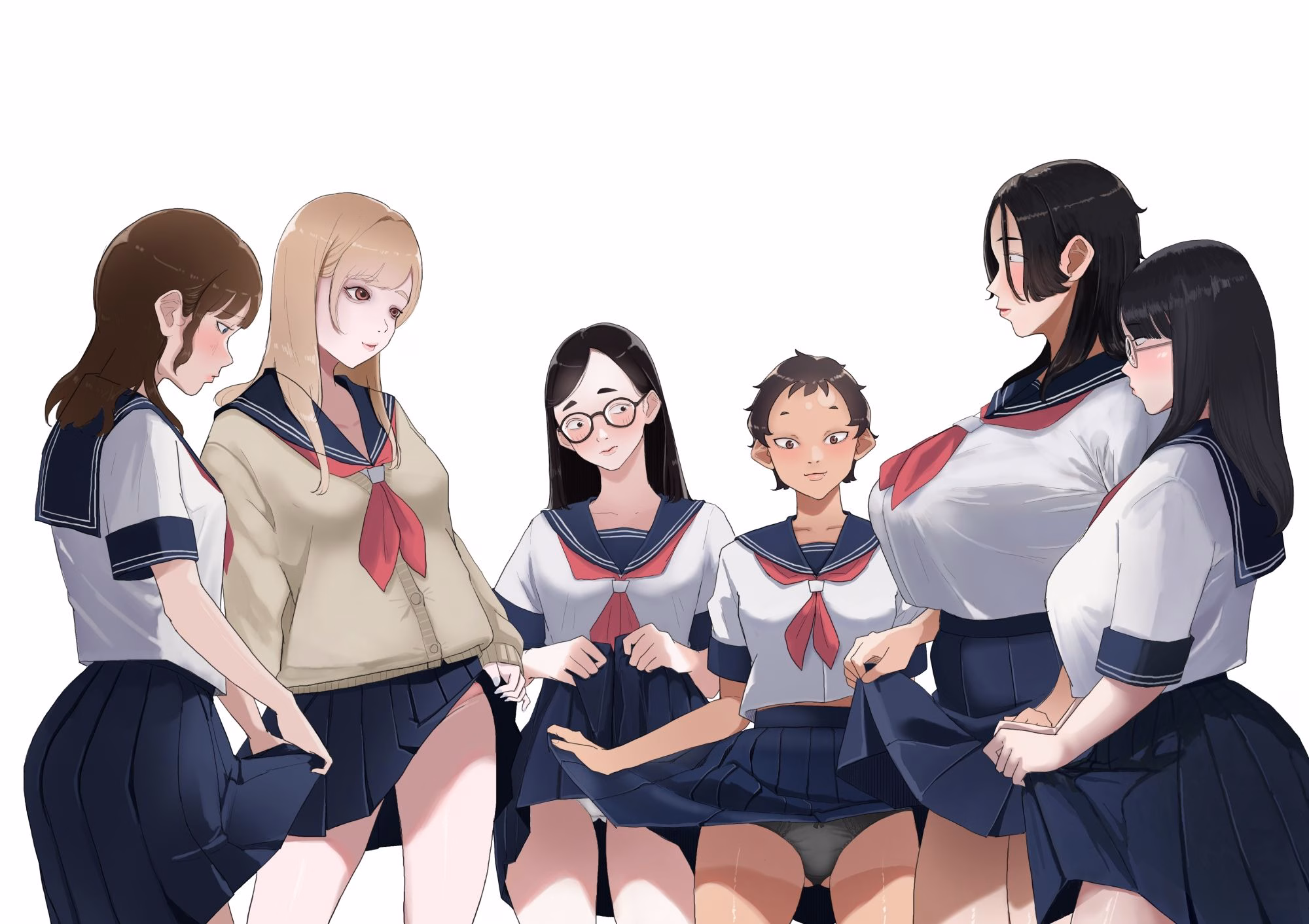 いいんちょ と もぶぱんつ 画像8