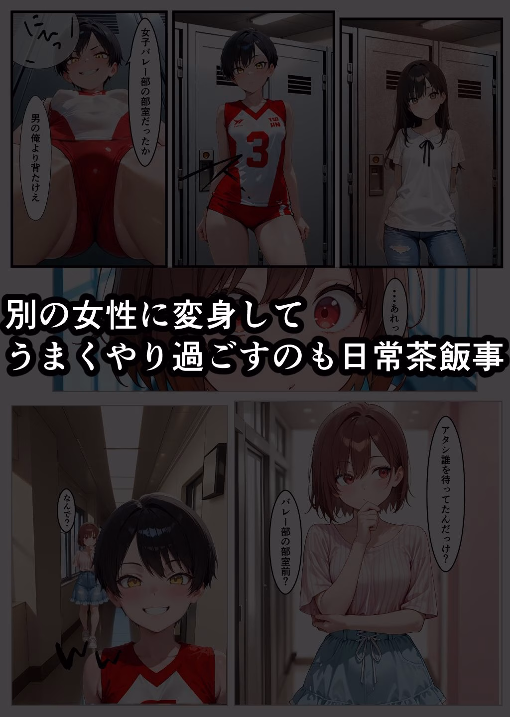その場に合わせた変身能力で女の快感が止まらない 画像5