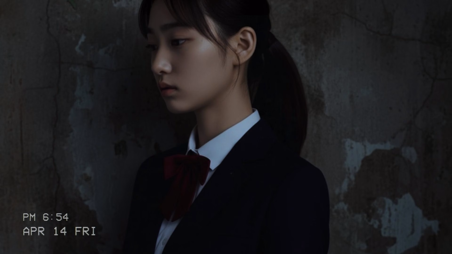 万引き女子校生のお仕置き謝罪動画 4 画像2