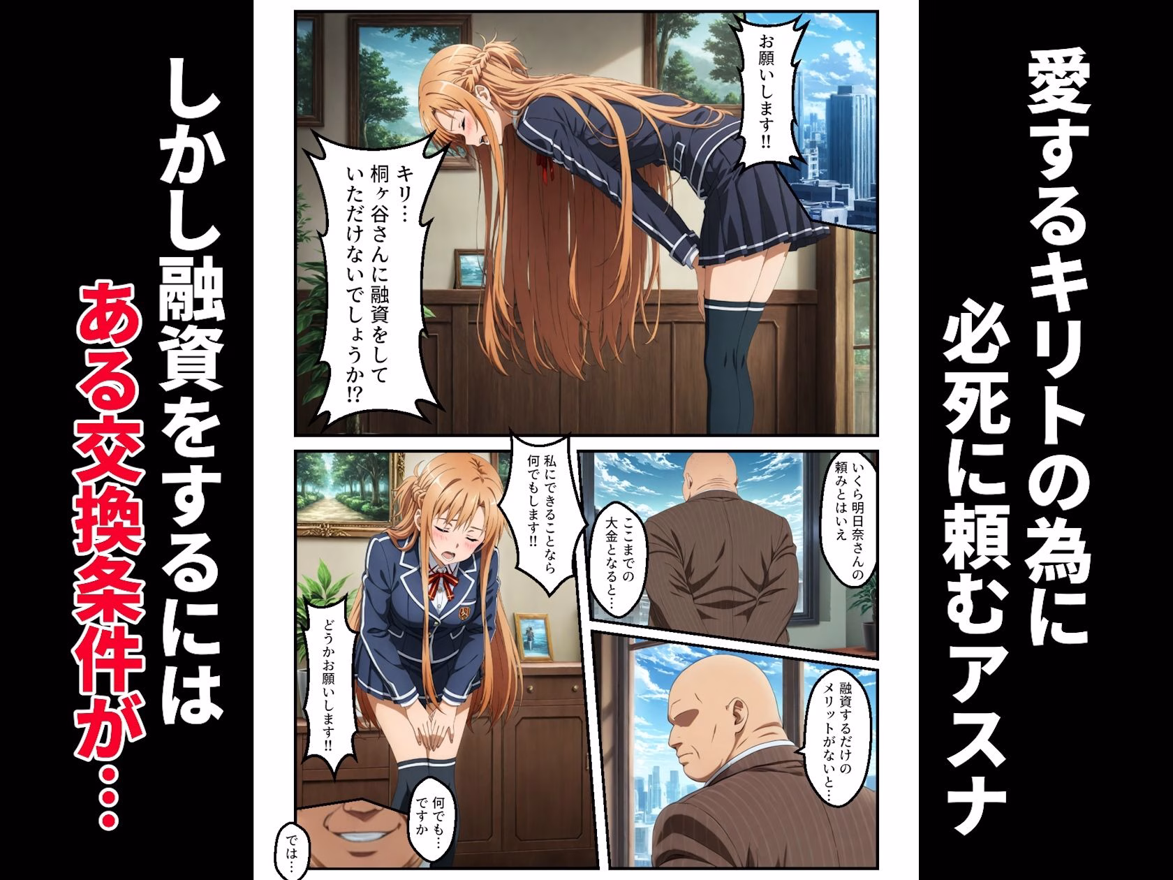 契約性交 〜アスナが堕ちるまで〜 画像2