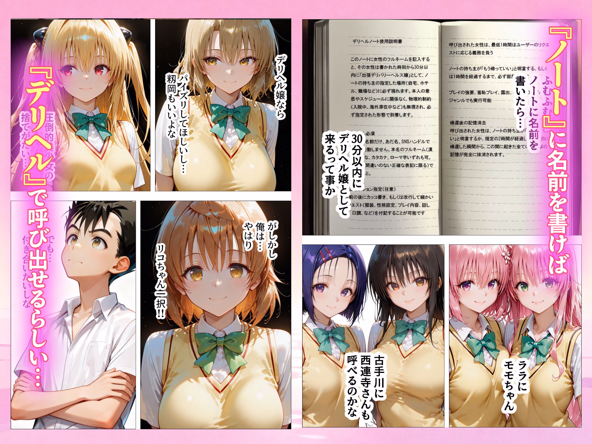 本番あり!?デリヘルノートでとらぶるハーレムをNN強奪してみた  古○川唯  西○寺春菜  籾岡里○ 画像6