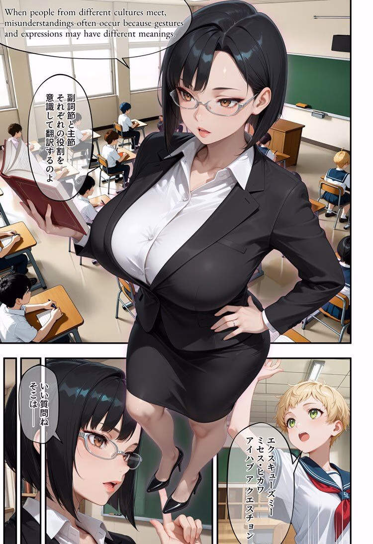 アラサー人妻女教師は水泳部員の青いカラダに溺れる 画像2