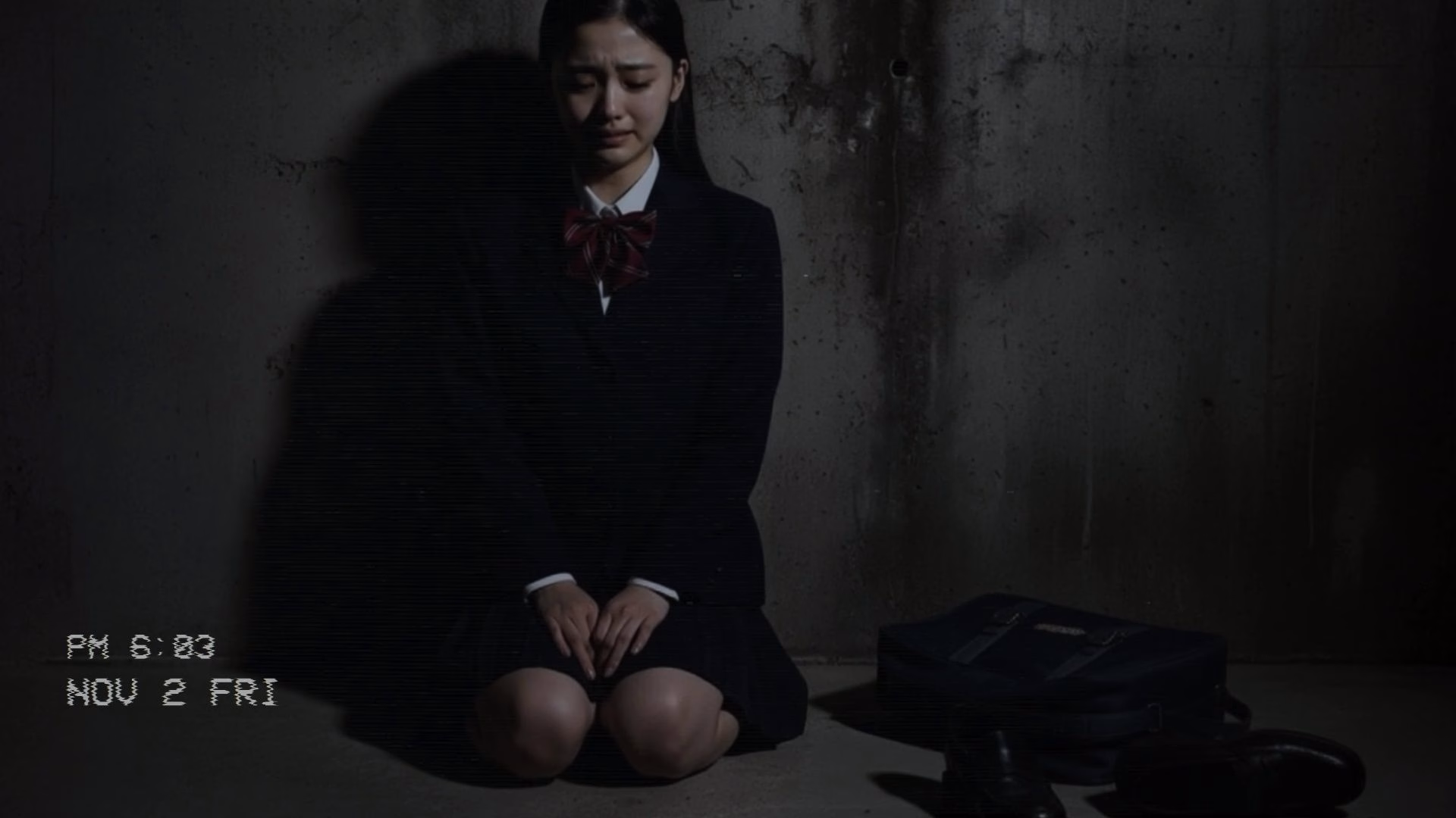 万引き女子校生のお仕置き謝罪動画 13 画像2