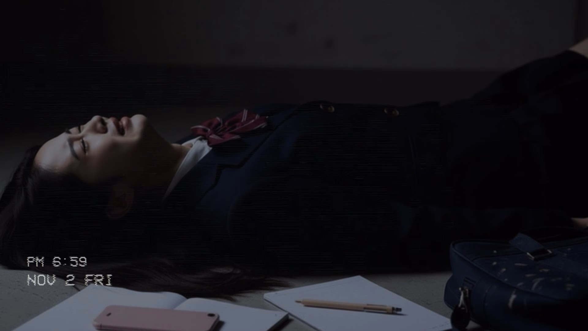 万引き女子校生のお仕置き謝罪動画 13 画像7