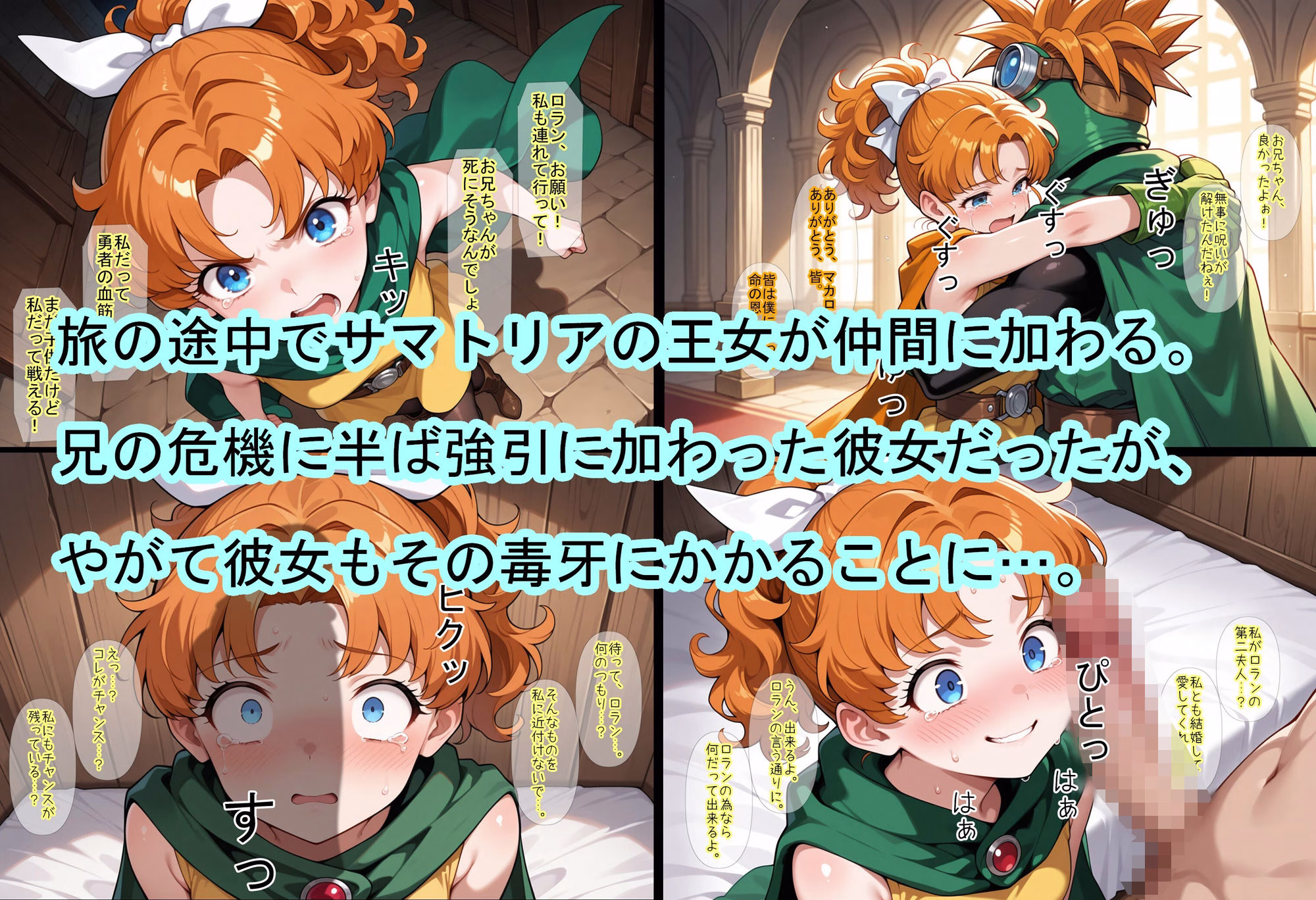 【ドラ〇エ2】ゆうべはおたのしみでしたね〜劣等感王子の王女堕とし〜 画像4