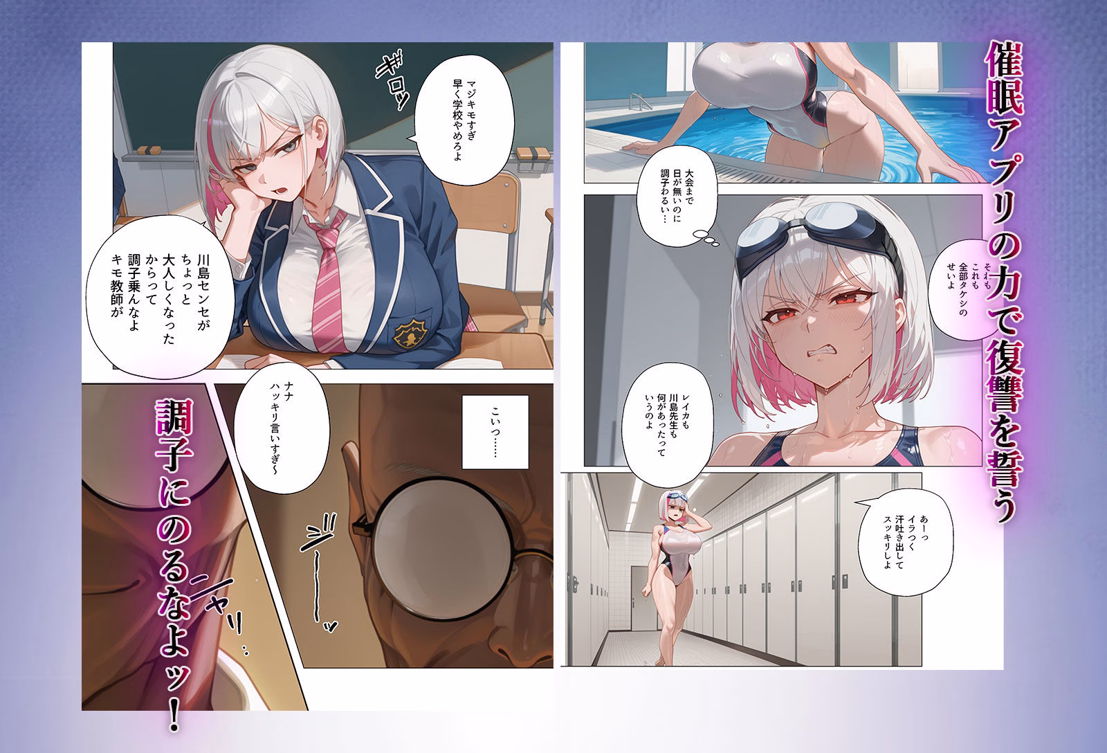 脳筋生意気モラハラ生徒を催◯リベンジ!#3 舐めたスポーツギャルにメスイキリベンジ 画像4