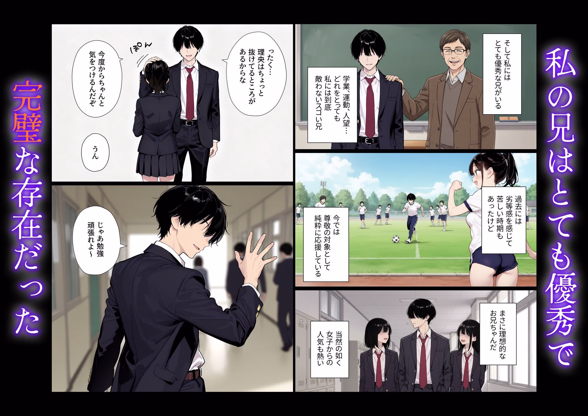 完璧だった兄が彼女にフラれて崩壊、妹への中出し依存セックスがもう止まらない 画像1