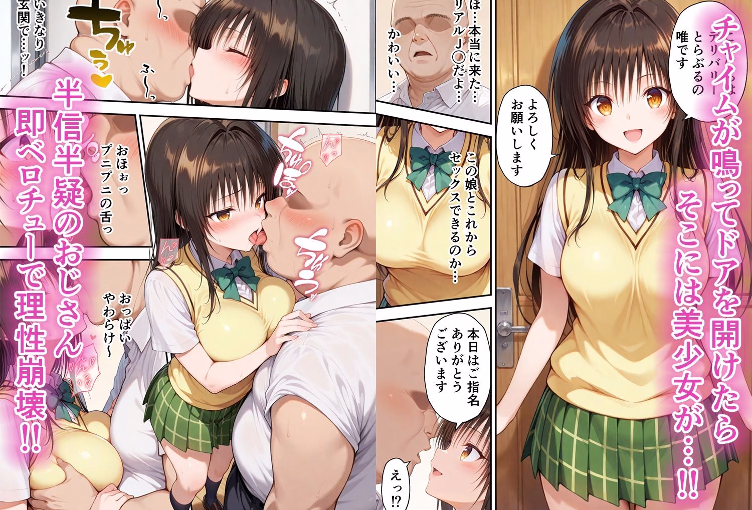 とらぶるキャラを指名できるデリヘルアプリ 画像2