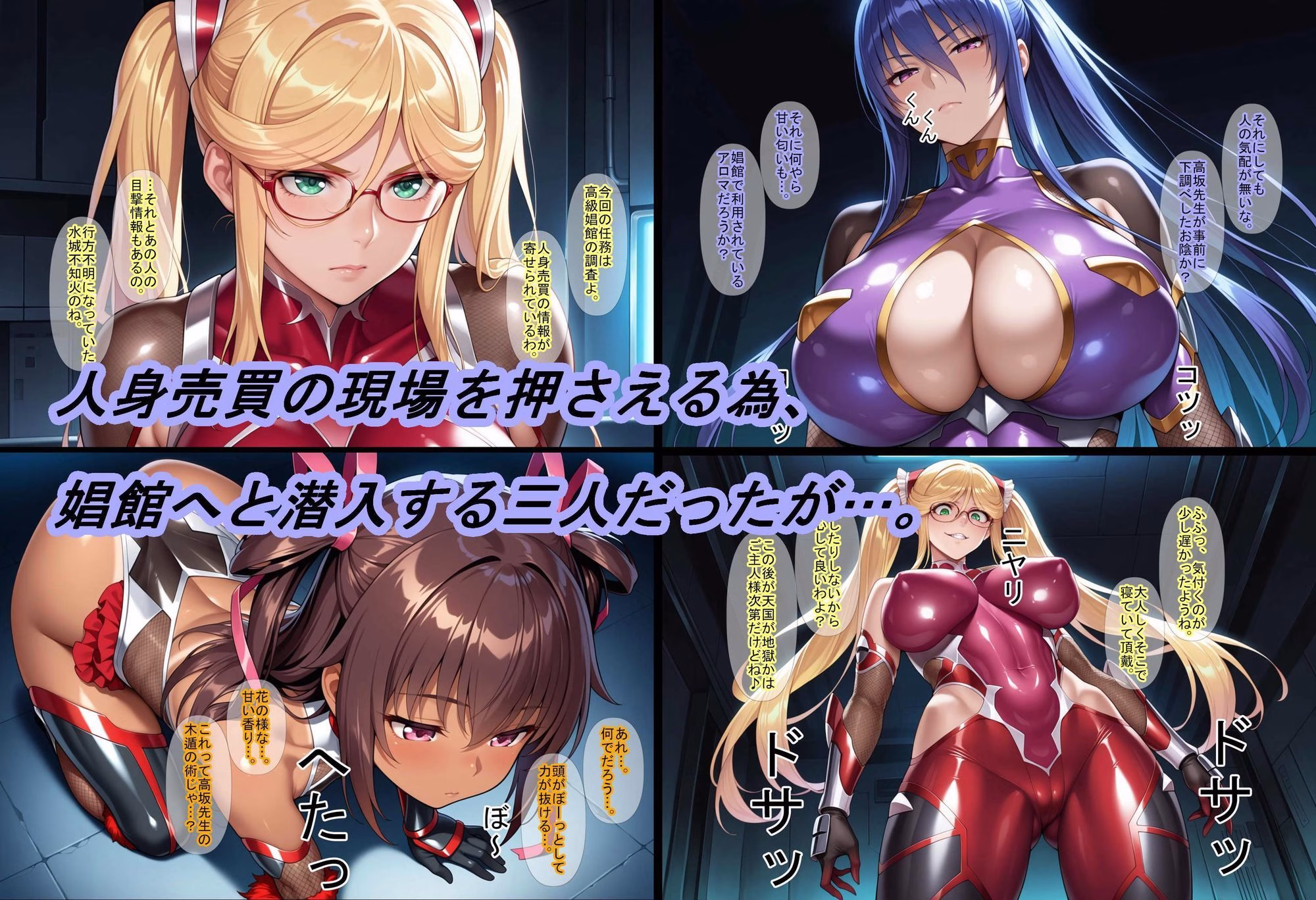 【対〇忍】囚われた対〇忍〜快楽調教に堕つ〜 画像1